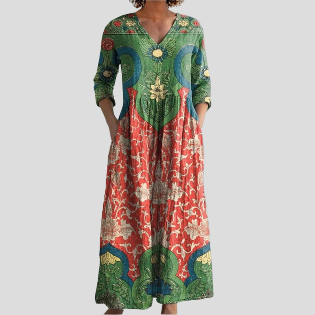 Vintessa™ – Vestido Vintage Romântico para Cada Passo