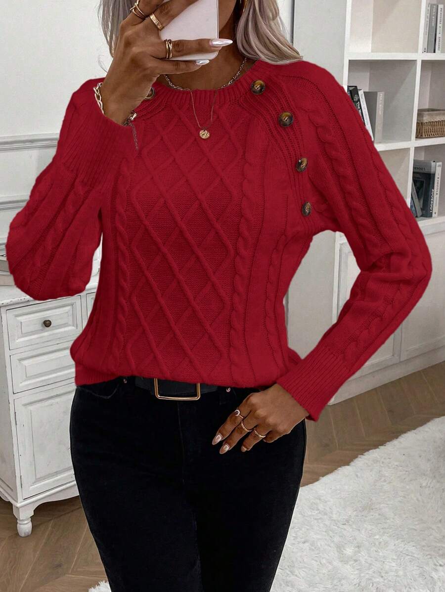 Francisca | Camisola de Malha com Botões