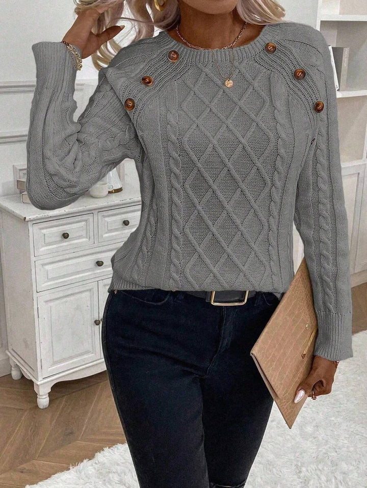 Francisca | Camisola de Malha com Botões