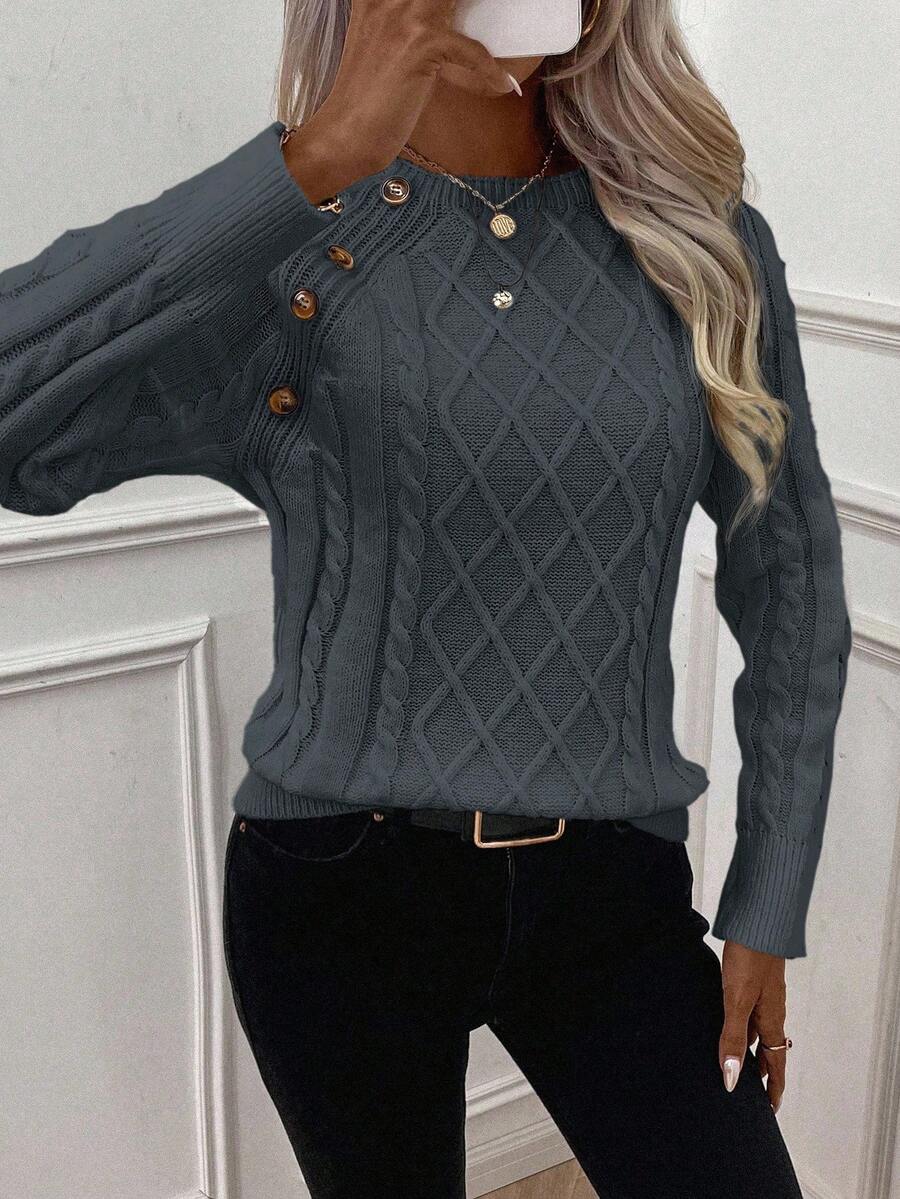 Francisca | Camisola de Malha com Botões