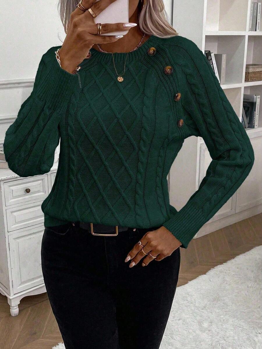 Francisca | Camisola de Malha com Botões