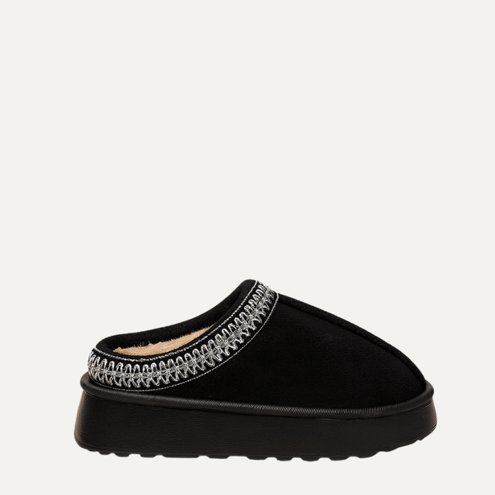 Claris | Bota Feminina Quente com Sola Robusta