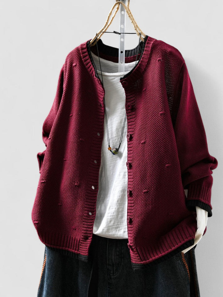 Isadora | Cardigã Texturizado