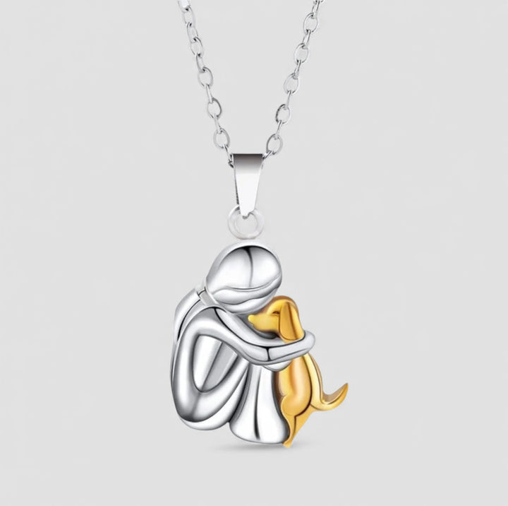 Colar Abraço de Cão