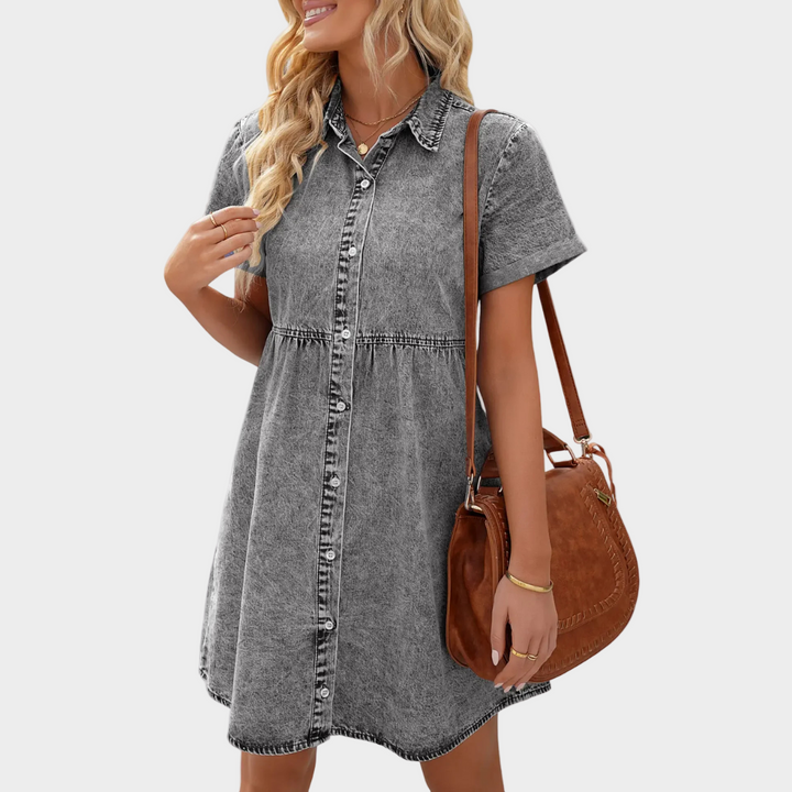 Vestido de Jeans Diário