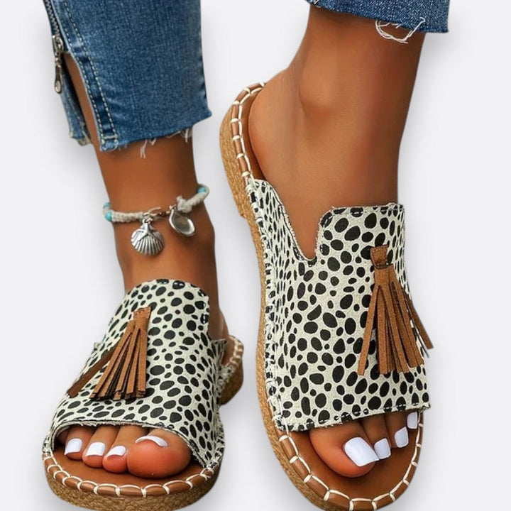 Leena | Sandálias Ortopédicas Planas Confortáveis