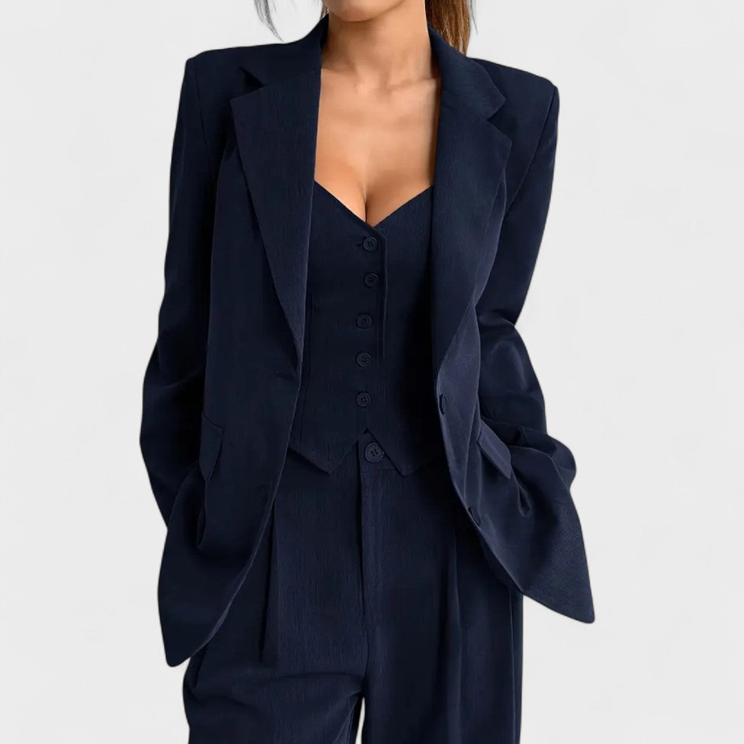 Madalena - Fato Elegante de 3 Peças