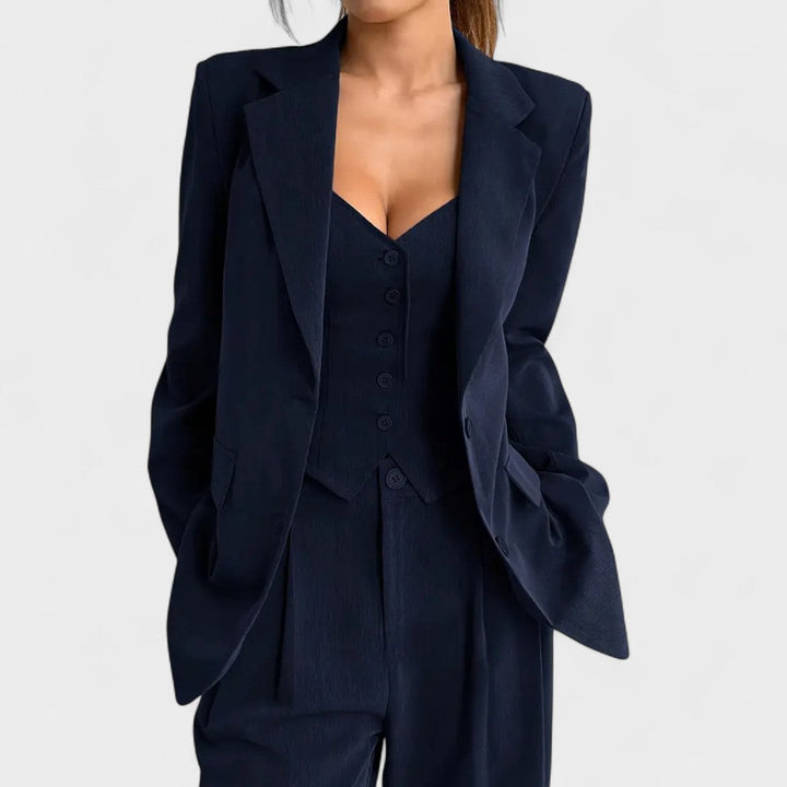 Madalena - Fato Elegante de 3 Peças