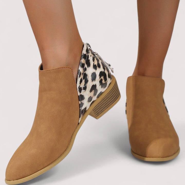 Jazmin- Botas de camurça elegantes