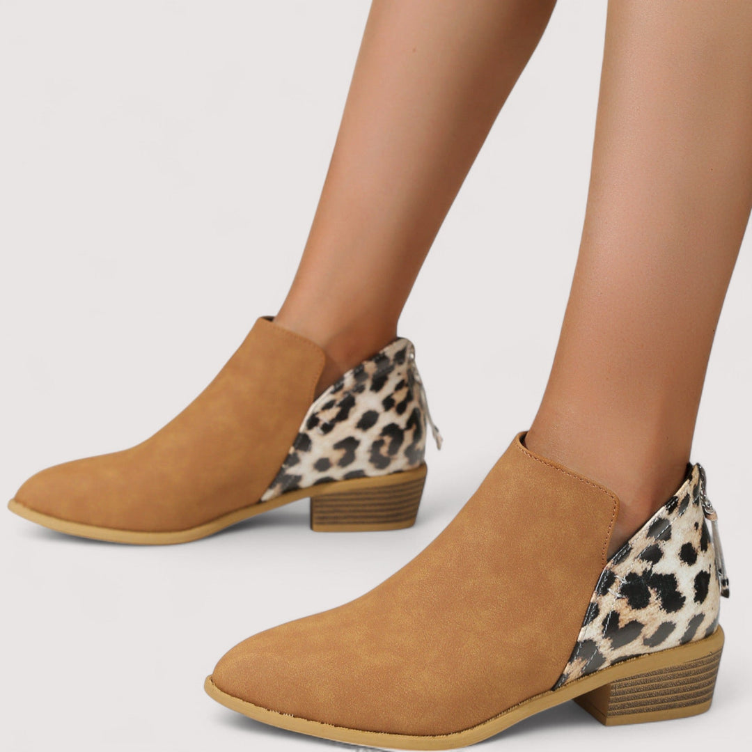 Jazmin- Botas de camurça elegantes