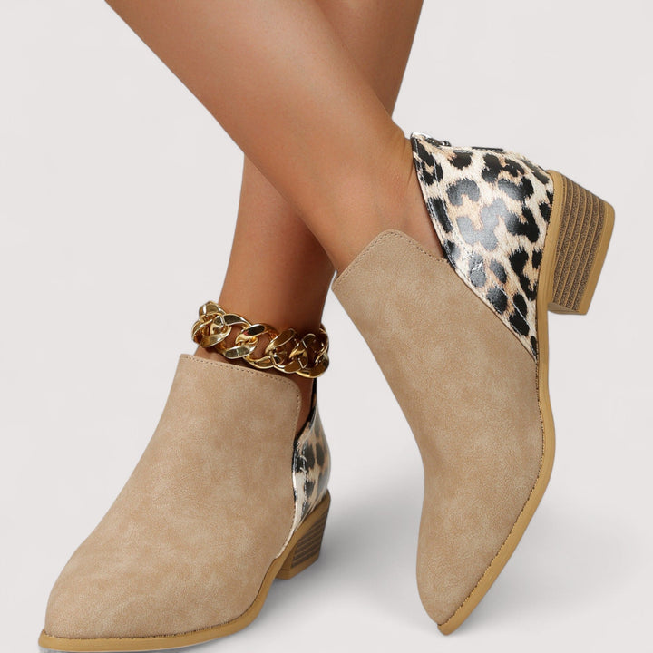 Jazmin- Botas de camurça elegantes