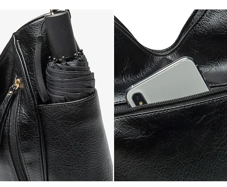 Lina | Bolsa Luxe Em Couro Sintético Com Espaço Generoso