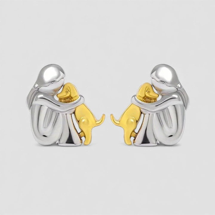 Brincos Abraço de Cão