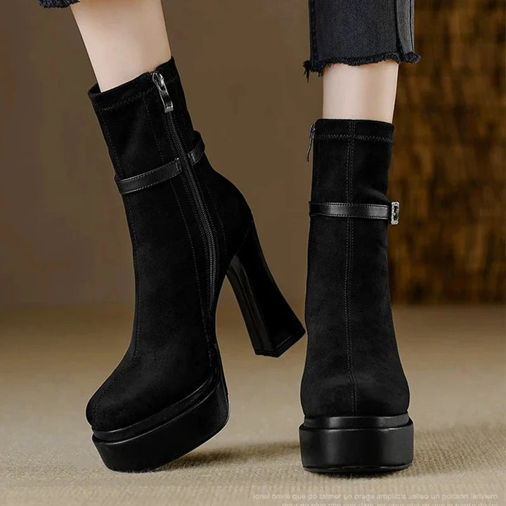 Yanete – Botas de plataforma de luxo com conforto e estilo em cada passo