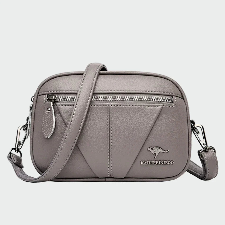 Peça de couro de elegância atemporal