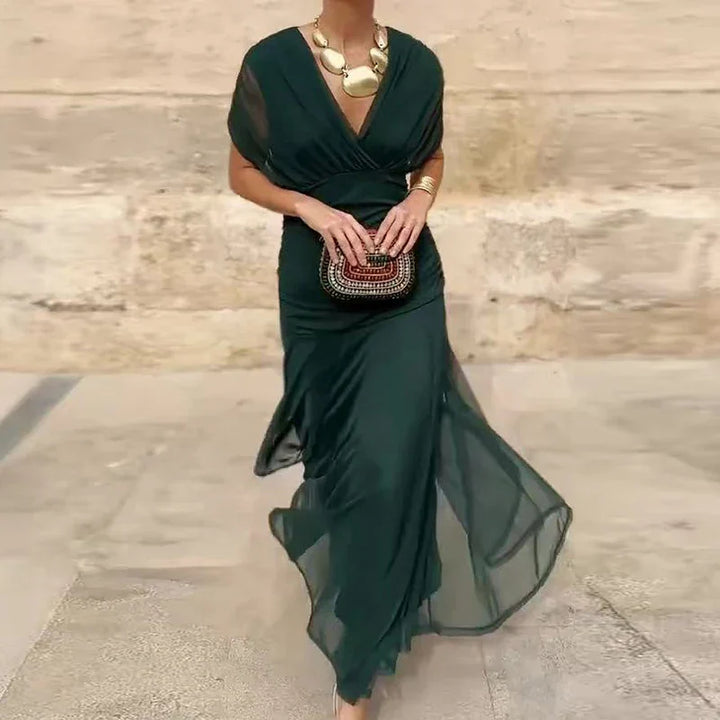 Luana® | Vestido elegante com decote em V