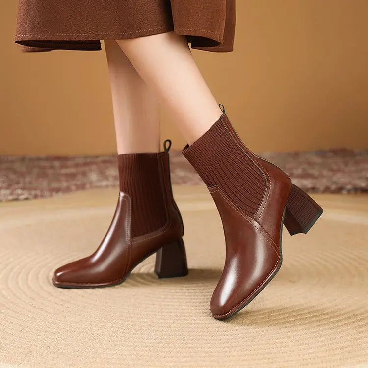 Catia–Botas com plataforma elegantes