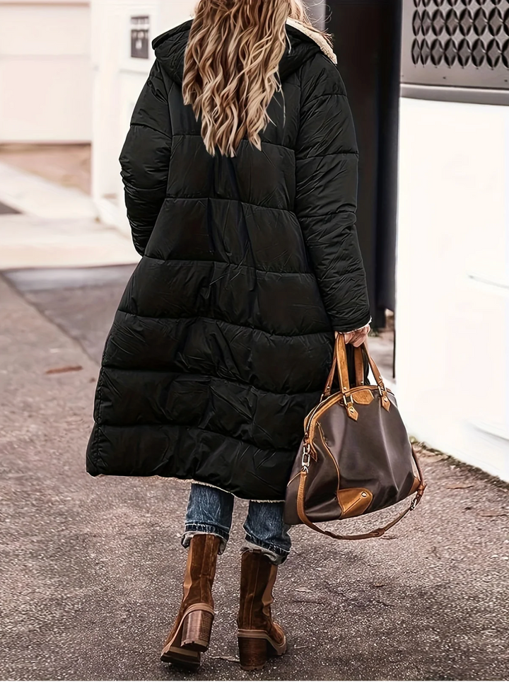 Tânia - Casaco Quente Dupla Face