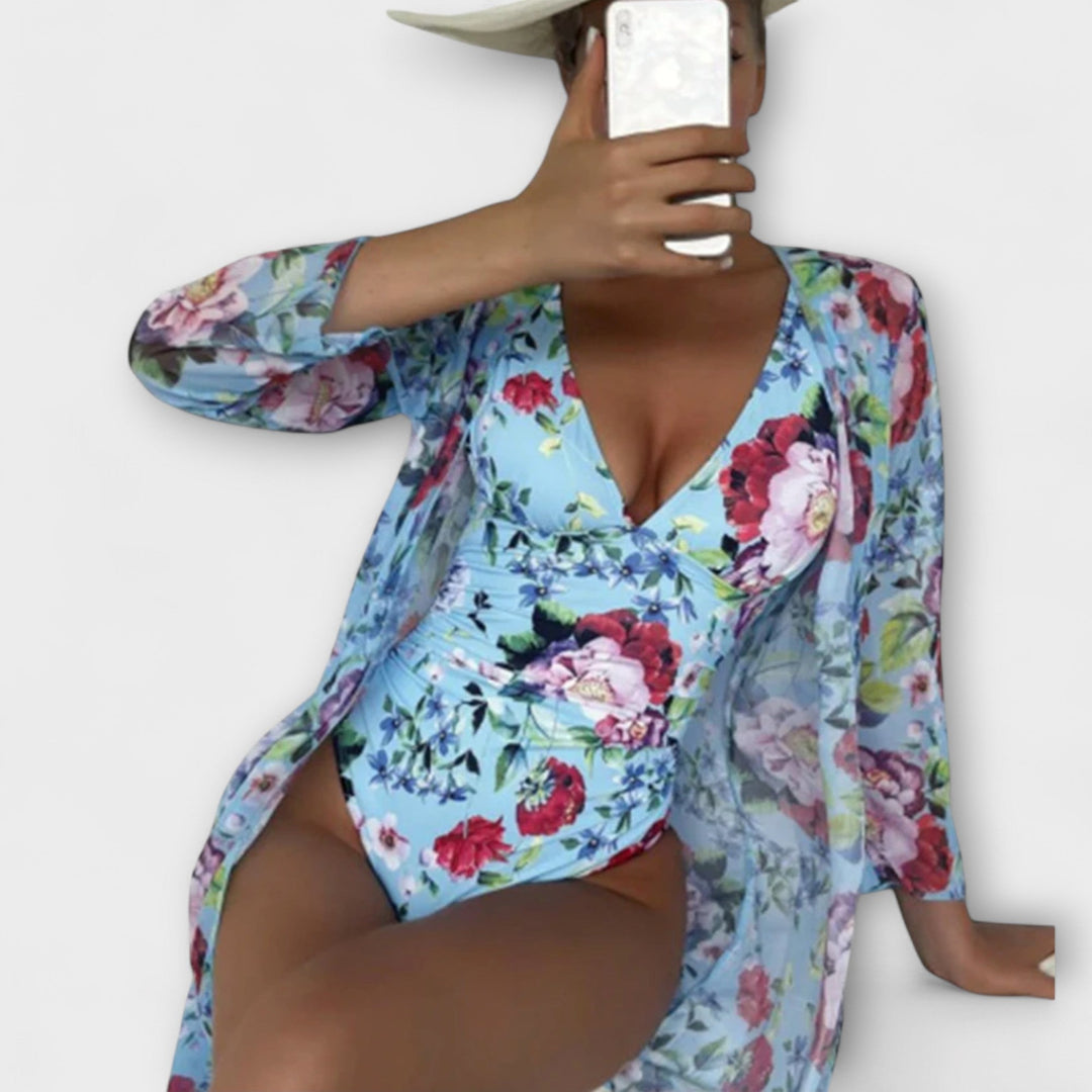 Linnea - Conjunto de fato de banho de verão