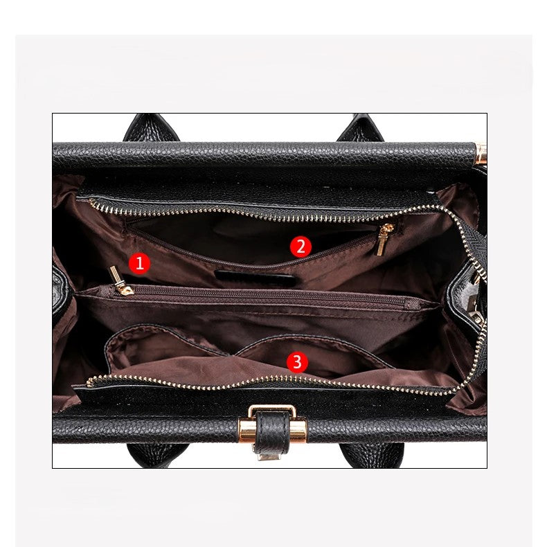 Elysian | Bolsa De Mão Em Couro Croc Premium Durável