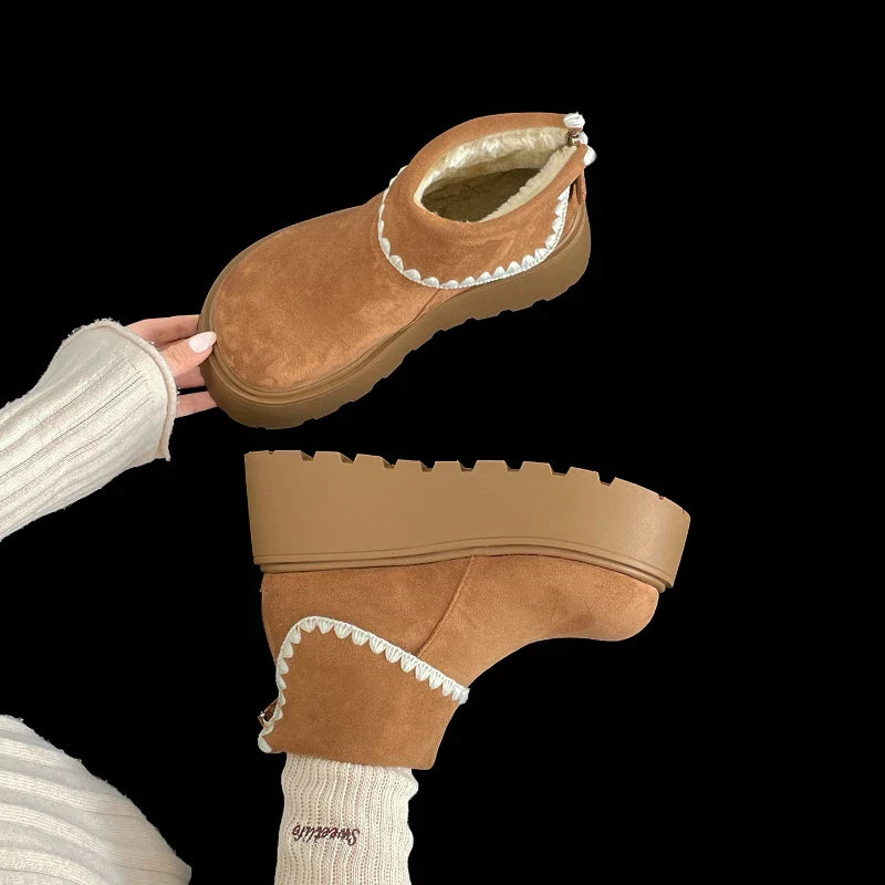 Benedita | Botas com plataforma elegante para dias frios