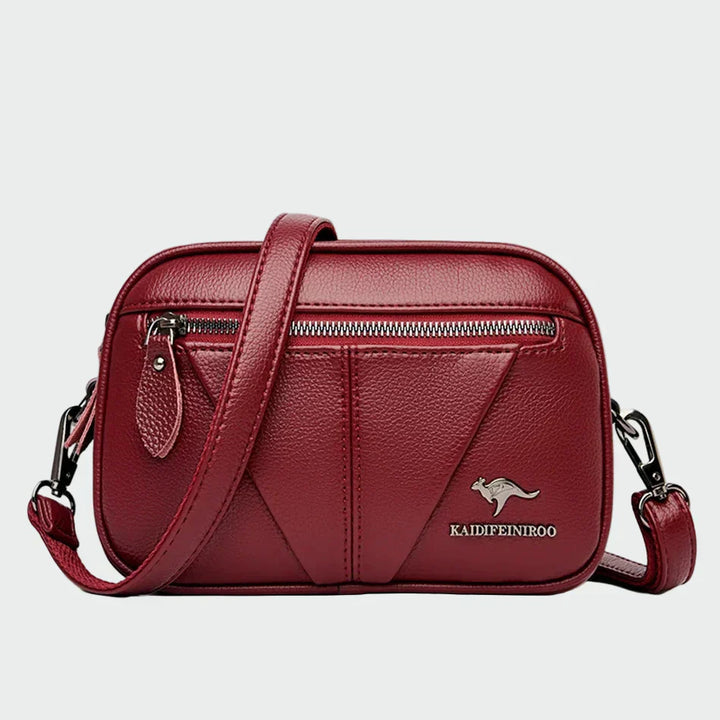 Peça de couro de elegância atemporal