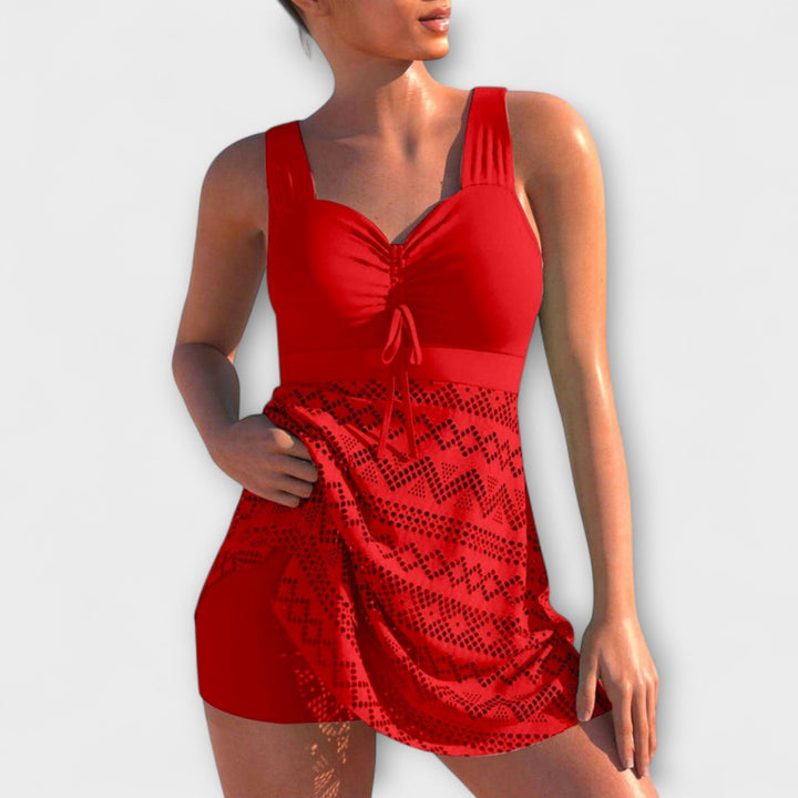 Isabella - Biquíni de duas peças com saia