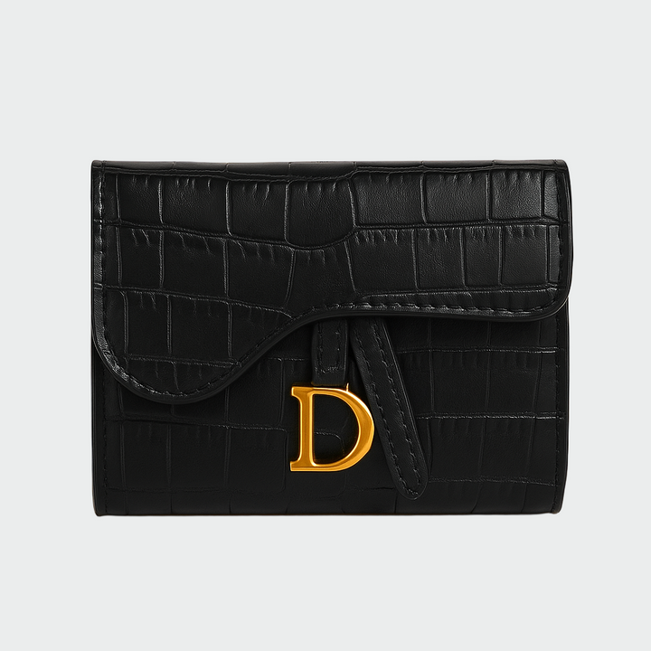 Carteira de couro de luxo