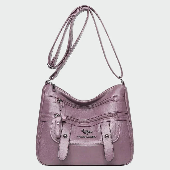 Elegante mala de couro