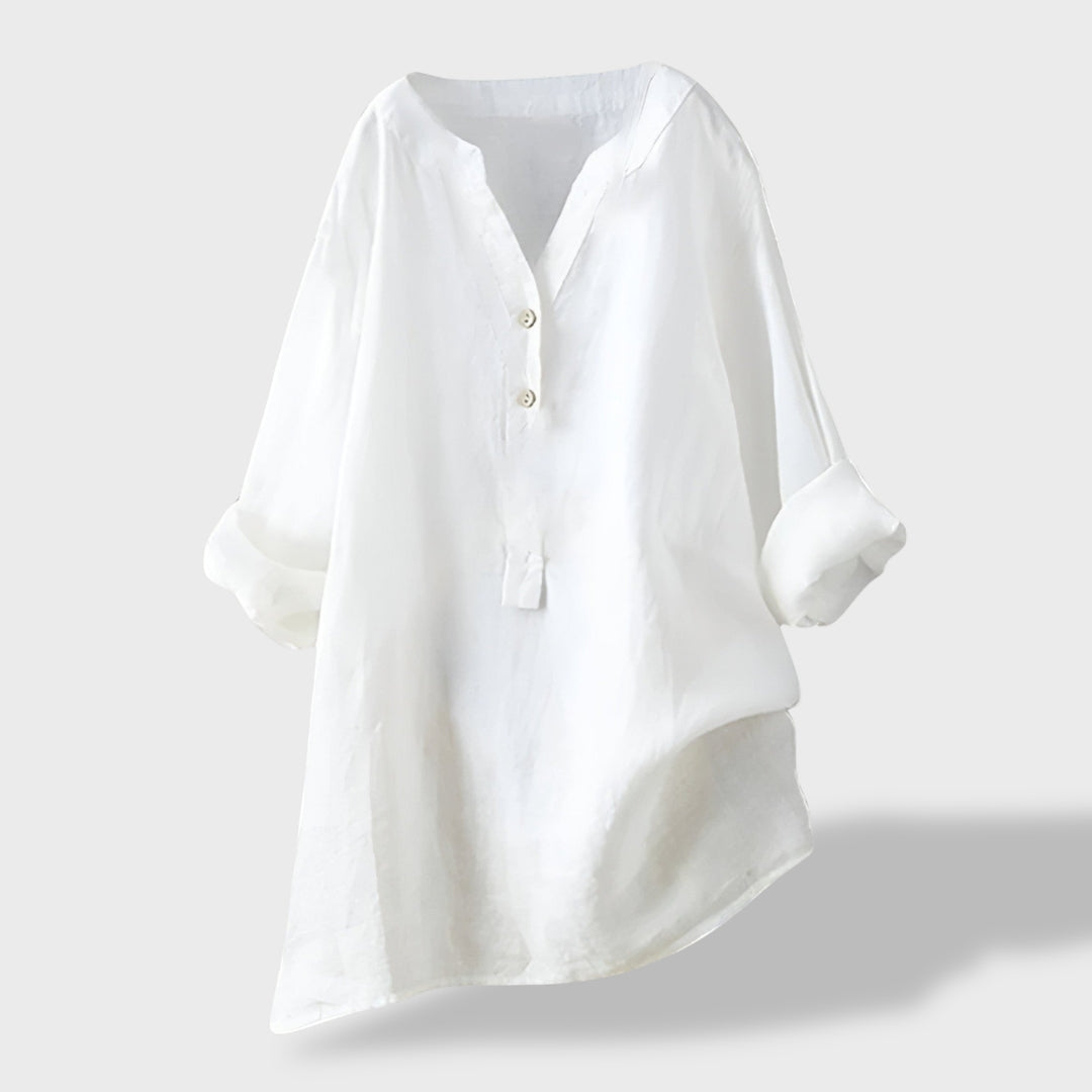 Beatriz™｜Camisa Leve de Linho para o Verão