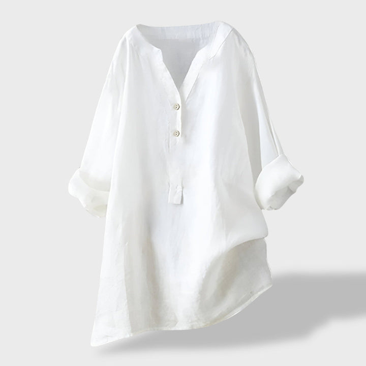 Beatriz™｜Camisa Leve de Linho para o Verão