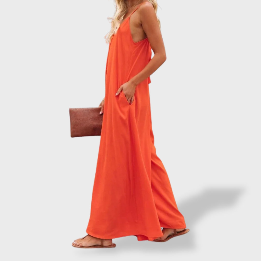 Margarida™ | Macacão de Linho