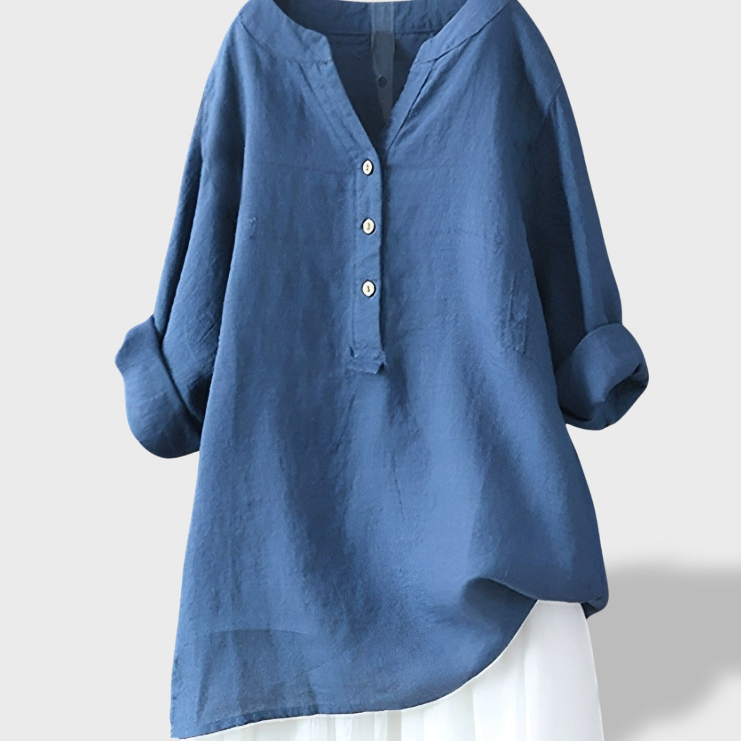 Beatriz™｜Camisa Leve de Linho para o Verão