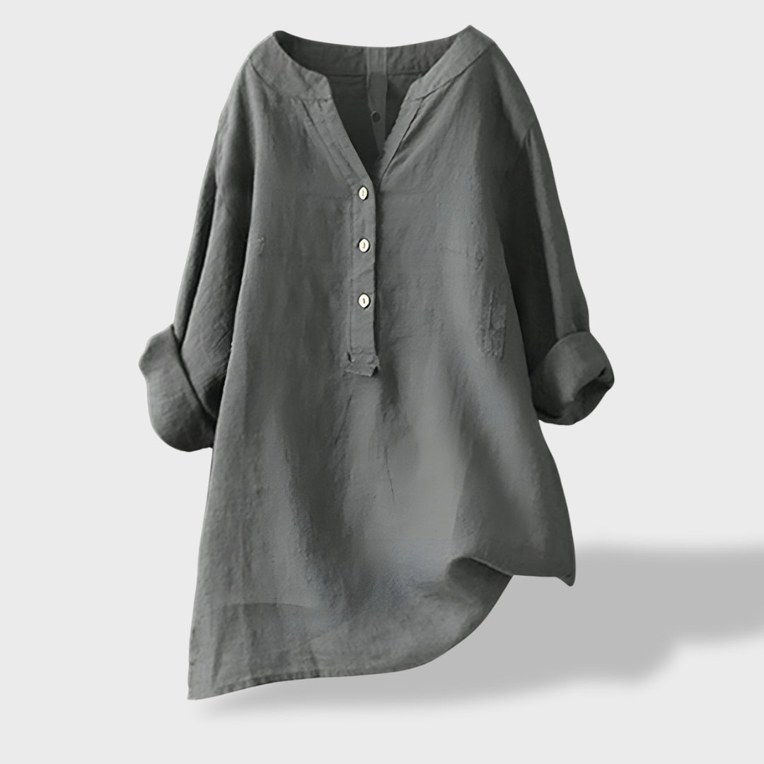 Beatriz™｜Camisa Leve de Linho para o Verão