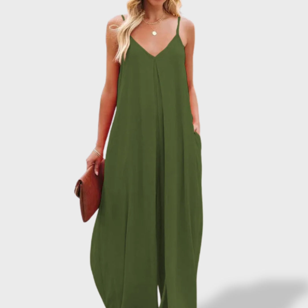 Margarida™ | Macacão de Linho