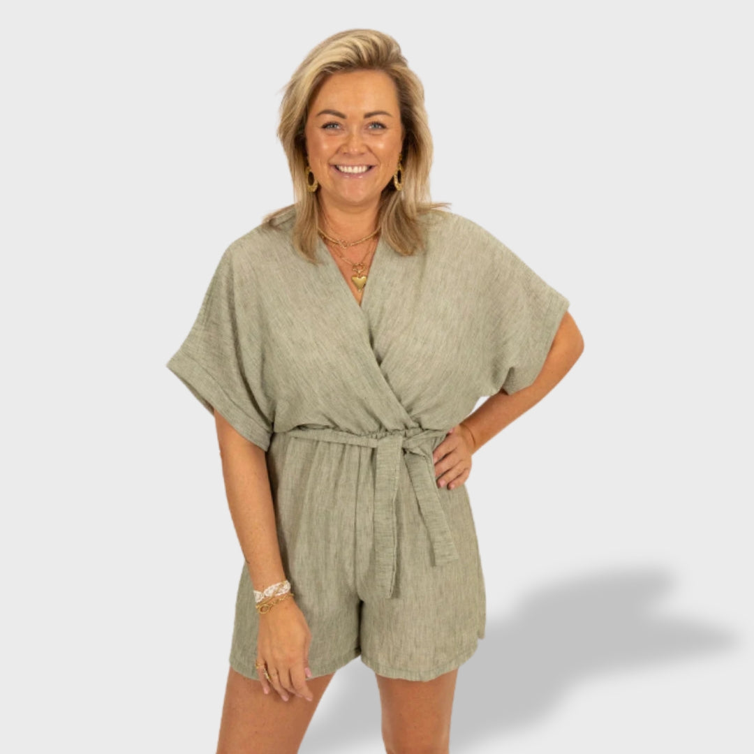 Lara™ | Conjunto Leve de Linho – 2 Peças