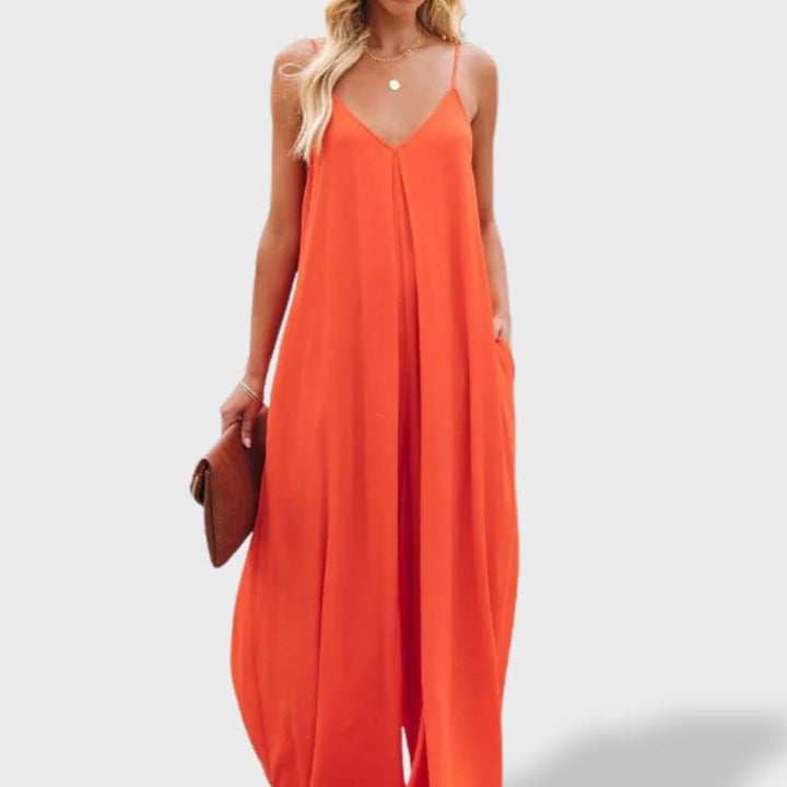 Margarida™ | Macacão de Linho