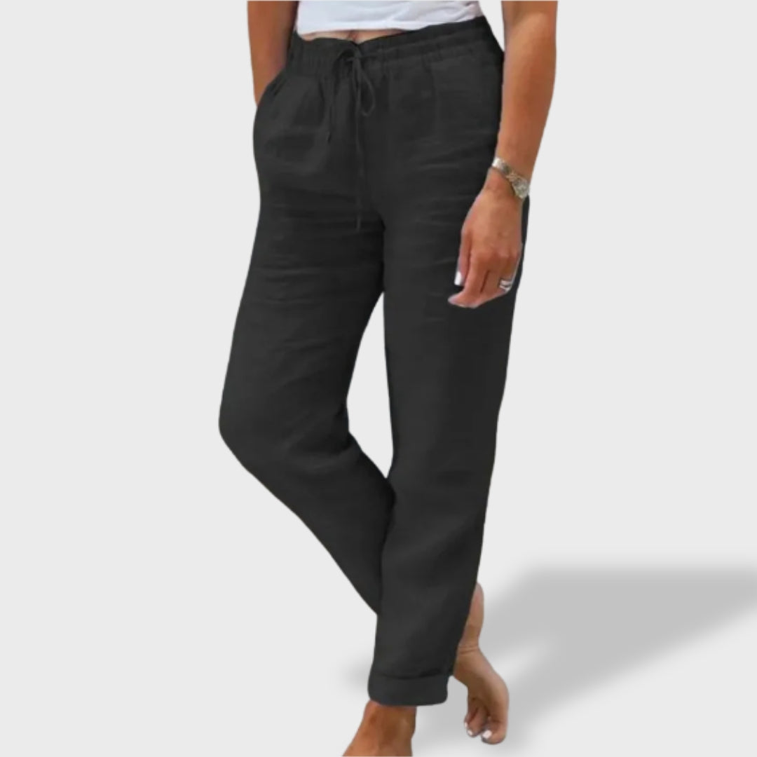 Benedita™ | Calças de linho leves