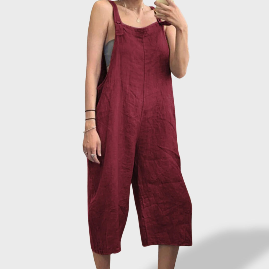 Mariana™ | Macacão Elegante de Linho de Verão