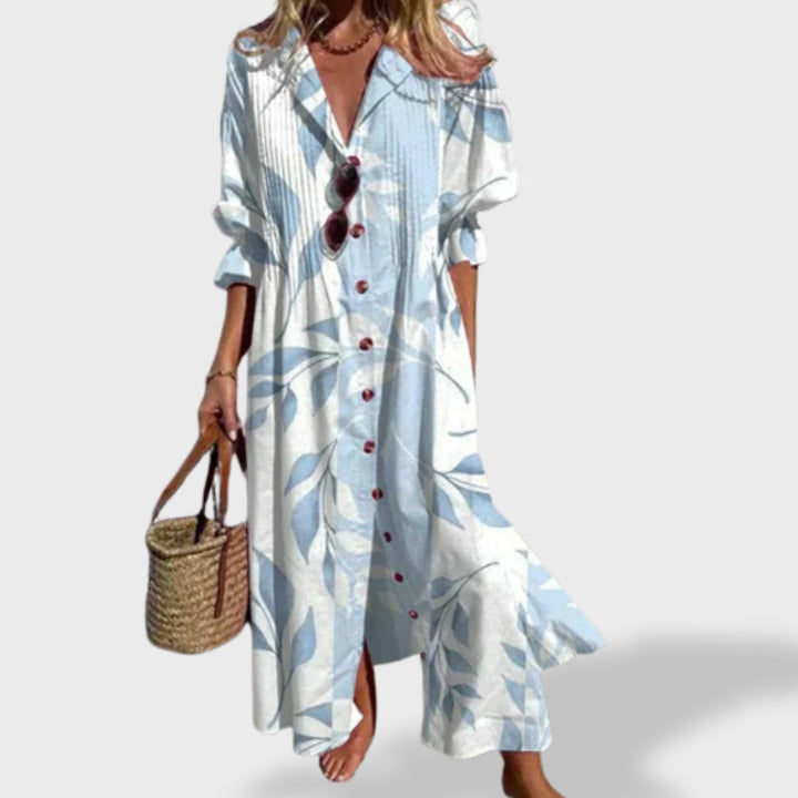 Odessa - Vestido Boho de Linho