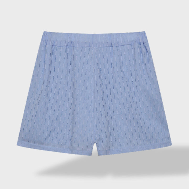 Maud | Conjunto de camisa e shorts de linho chique