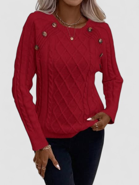 Francisca | Camisola de Malha com Botões