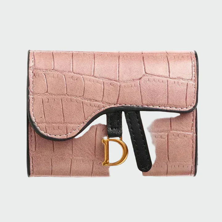 Carteira de couro de luxo